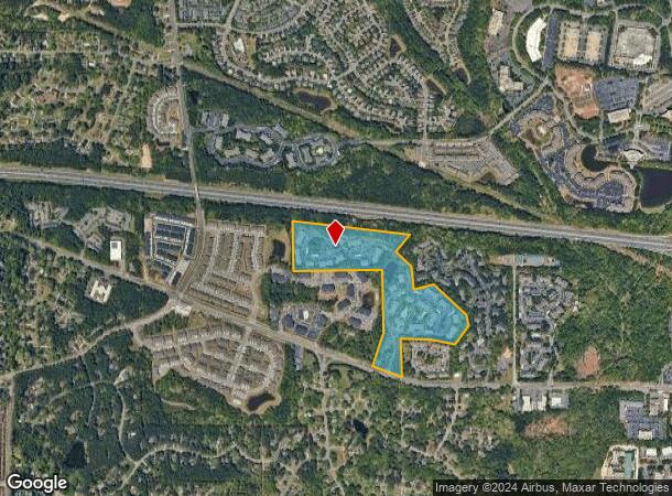  1527 E Nc Highway 54, Durham, NC Parcel Map