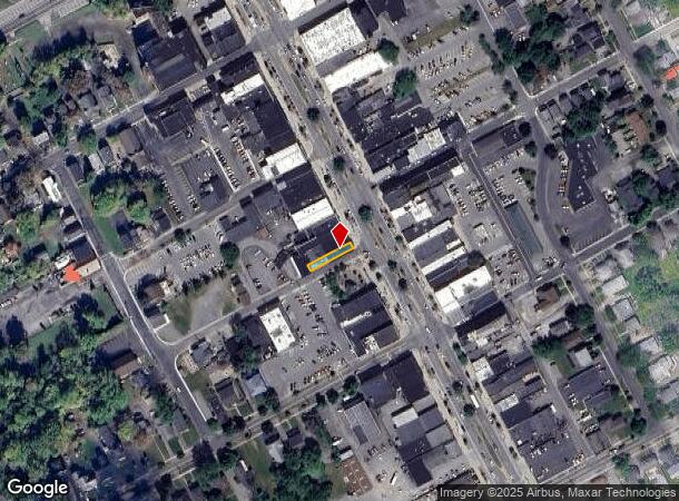 142 S Main St, Canandaigua, NY Parcel Map