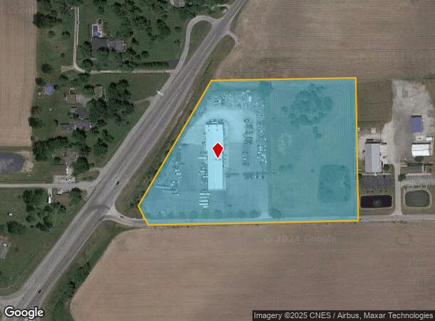  2900 E County Road 350 N, Muncie, IN Parcel Map