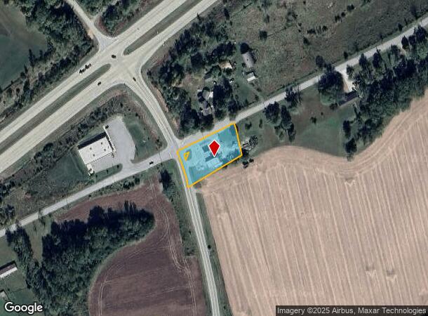  7961 W Old Wabash Rd, Andrews, IN Parcel Map