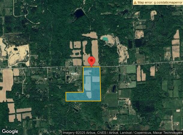  2334 E Dryden Rd, Metamora, MI Parcel Map