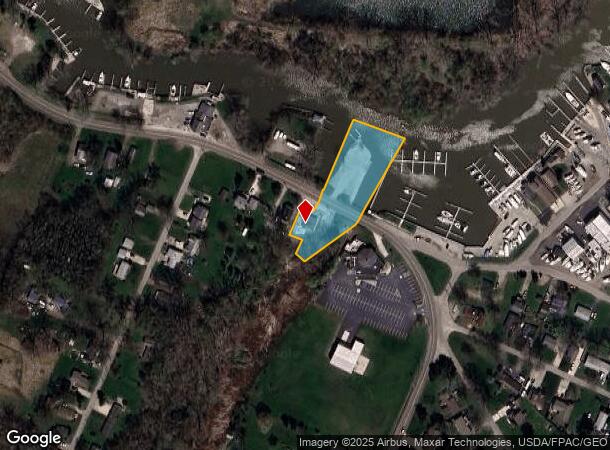  14011 Laplaisance Rd, Monroe, MI Parcel Map