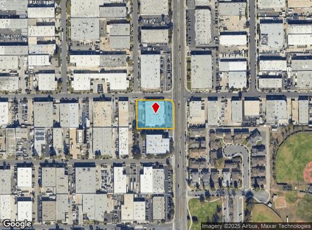  15731 Graham St, Huntington Beach, CA Parcel Map