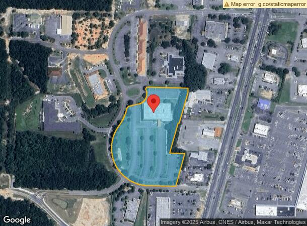  550 Redstone Ave W, Crestview, FL Parcel Map