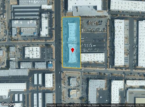 6280 S Pecos Rd, Las Vegas, NV Parcel Map