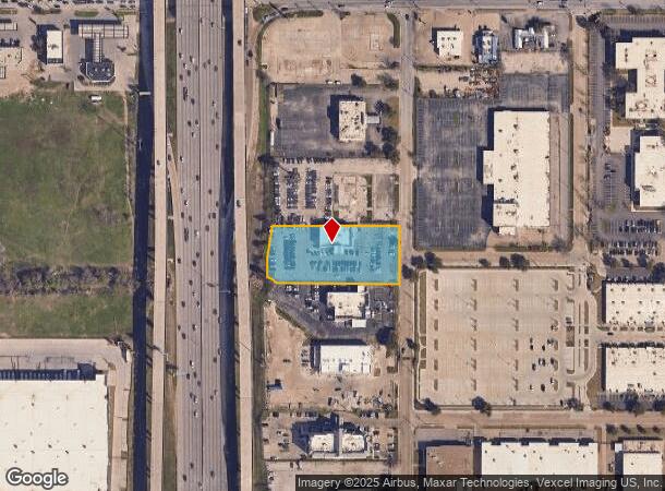  10901 Composite Dr, Dallas, TX Parcel Map