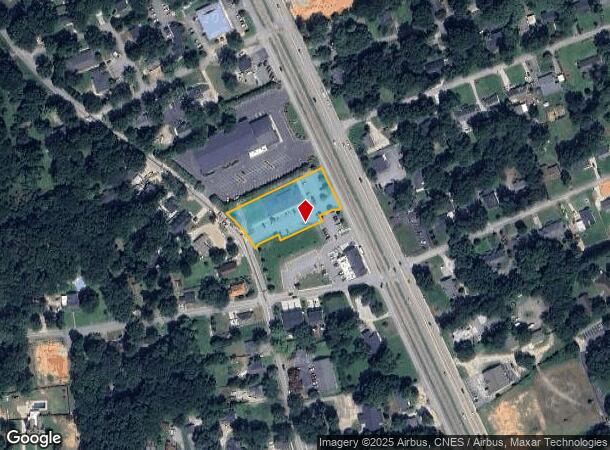  307 N Main St, Simpsonville, SC Parcel Map