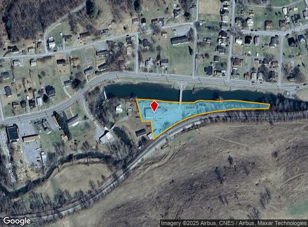 922 Riverside Dr, North Tazewell, VA Parcel Map