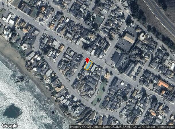 200 S Ocean Ave, Cayucos, CA Parcel Map