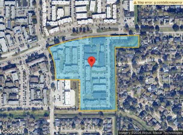  6201 W Bellfort Ave, Houston, TX Parcel Map