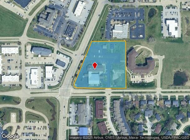 4601 Utica Ridge Rd, Davenport, IA Parcel Map