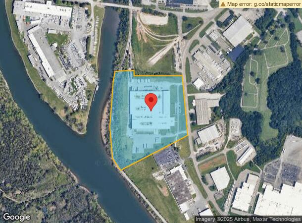  5040 S National Dr, Knoxville, TN Parcel Map