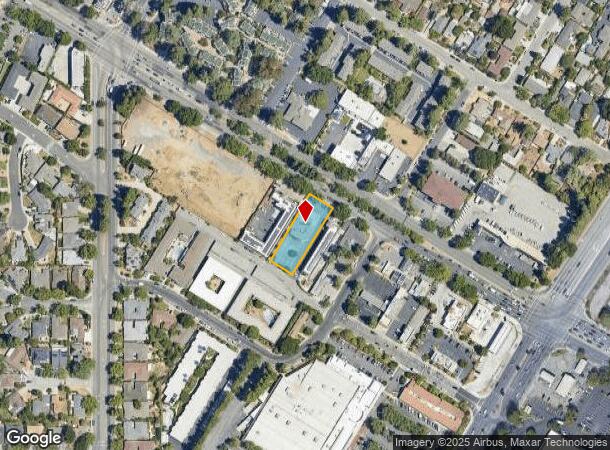  89 W El Camino Real, Mountain View, CA Parcel Map