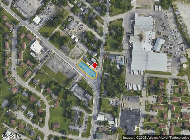  1805 Spring St, Jeffersonville, IN Parcel Map