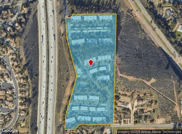  2000 Montego Ave, Escondido, CA Parcel Map