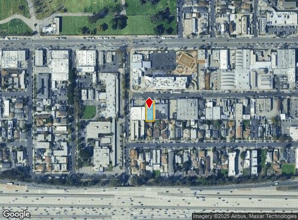  1738 Cordova St, Los Angeles, CA Parcel Map