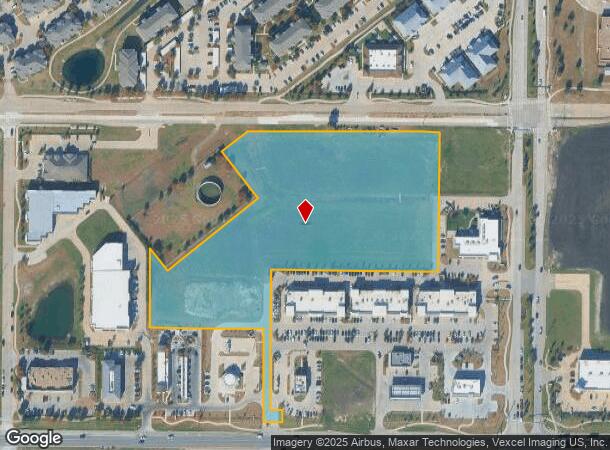 E University Dr, Prosper, TX Parcel Map