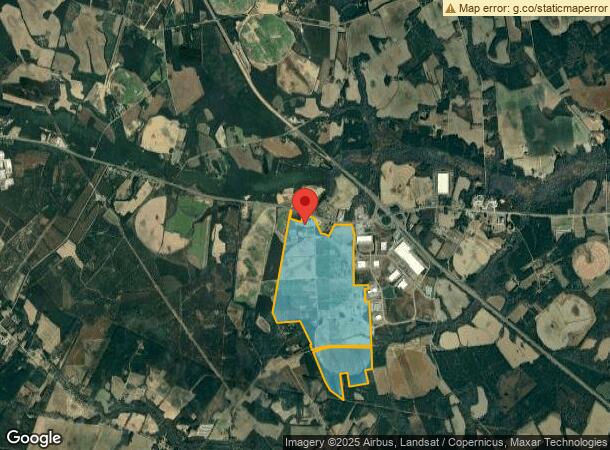  539 Roquemore Dr, Orangeburg, SC Parcel Map