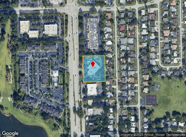 8100 N University Dr, Tamarac, FL Parcel Map