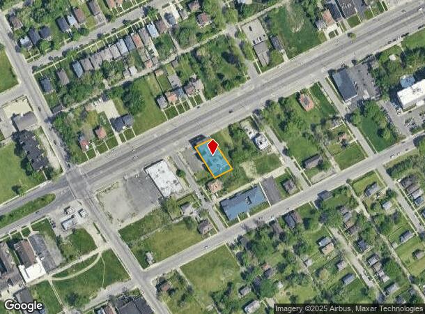  2360 W Grand Blvd, Detroit, MI Parcel Map