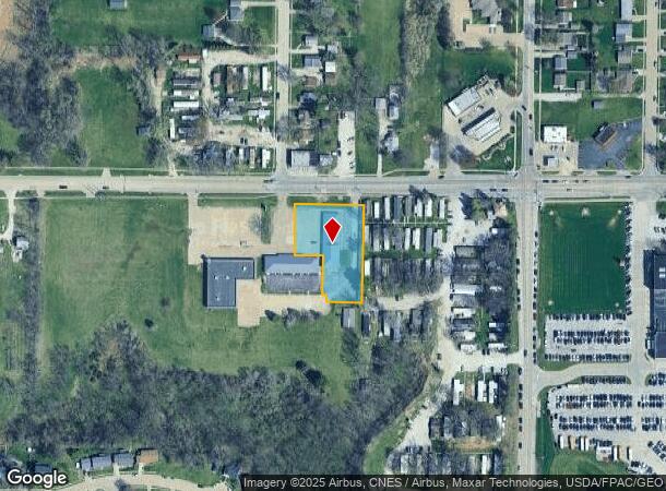  3817 W Locust St, Davenport, IA Parcel Map