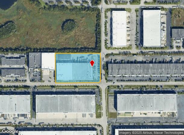  11305 Nw 122Nd St, Medley, FL Parcel Map