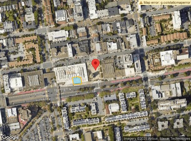  1600 Geary Blvd, San Francisco, CA Parcel Map