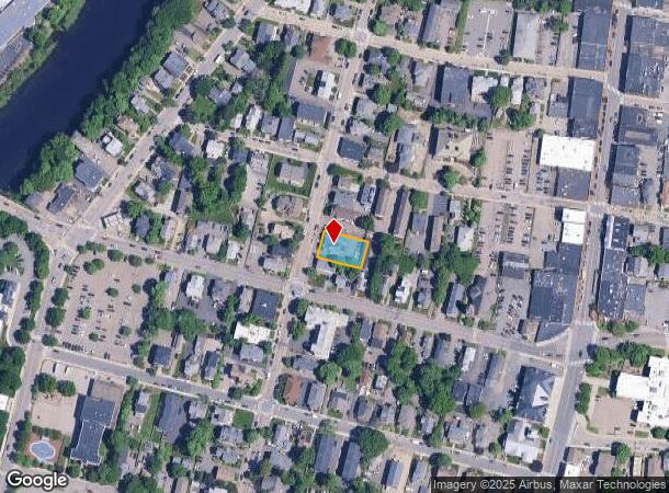 78 Adams St, Waltham, MA Parcel Map