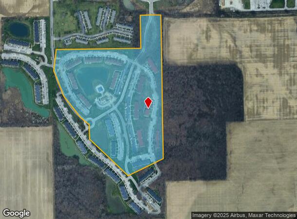  8310 Bridgeway Blvd, Fort Wayne, IN Parcel Map