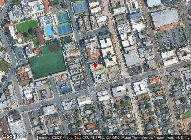  7527 Draper Ave, La Jolla, CA Parcel Map