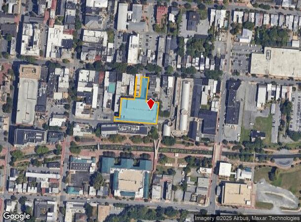 42 E Patrick St, Frederick, MD Parcel Map