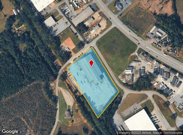  205 Chapman Rd, Anderson, SC Parcel Map
