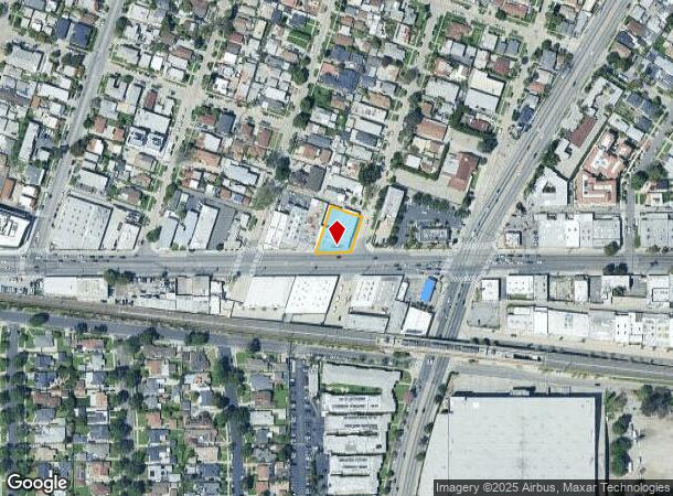 5131 W Jefferson Blvd, Los Angeles, CA Parcel Map