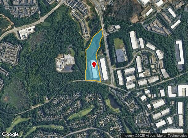  1880 Mcfarland Pkwy, Alpharetta, GA Parcel Map