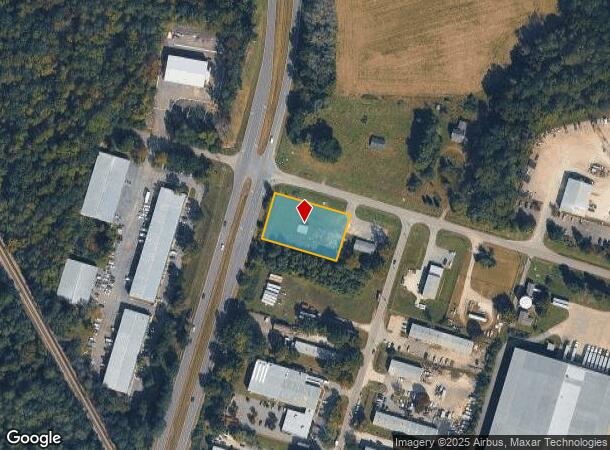  100 Industrial Blvd, Toano, VA Parcel Map