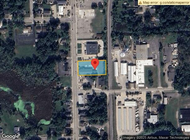  414 N Saginaw St, Holly, MI Parcel Map