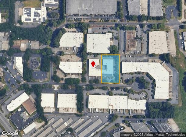 1705 Enterprise Way Se, Marietta, GA Parcel Map