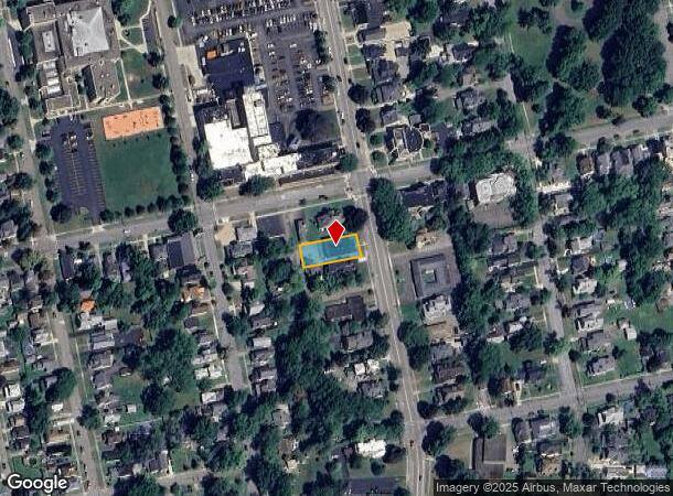 609 Central Ave, Dunkirk, NY Parcel Map