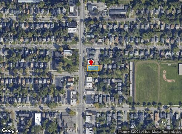  1530 Dewey Ave, Rochester, NY Parcel Map