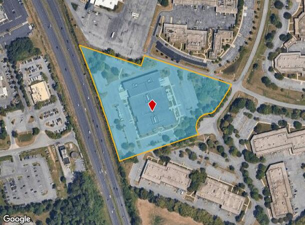 5300 Spectrum Dr, Frederick, MD Parcel Map