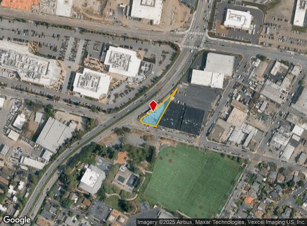 2001 Spring St, Redwood City, CA Parcel Map