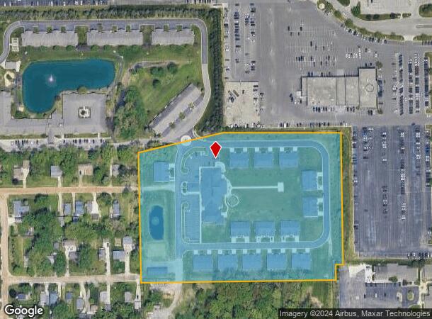  5111 Woodlands Ct, Flint, MI Parcel Map