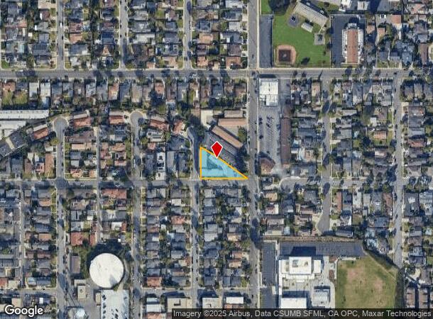  1003 E Pine Ave, El Segundo, CA Parcel Map