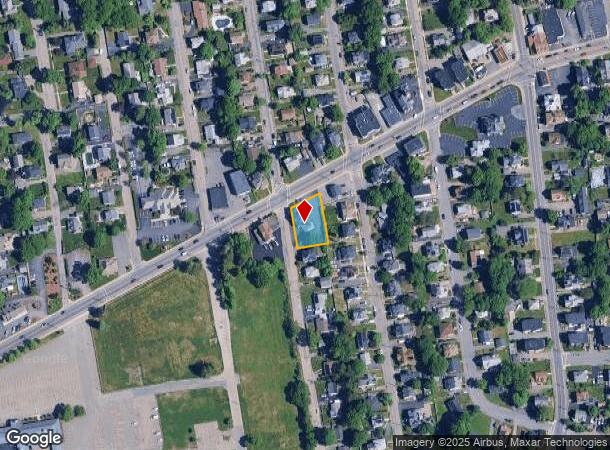  410 Belmont St, Brockton, MA Parcel Map