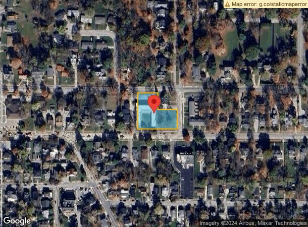  517 E Washington St, Greencastle, IN Parcel Map