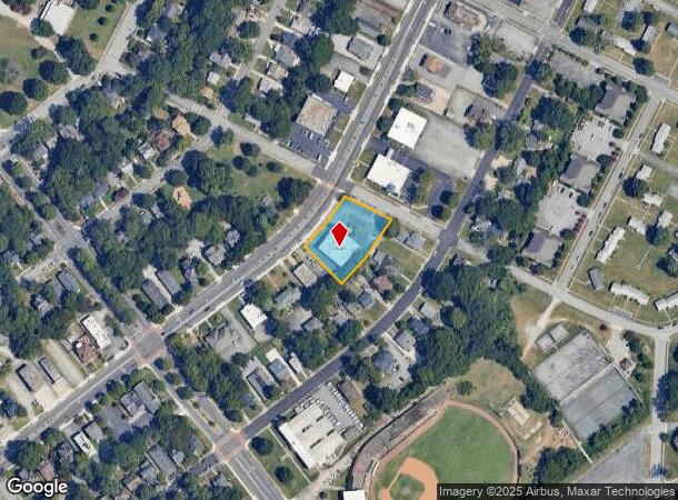  720 Summit Ave, Greensboro, NC Parcel Map