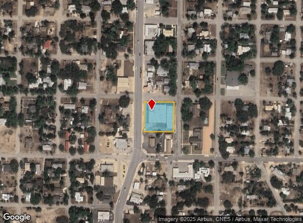  1101 S Bridge St, Brady, TX Parcel Map