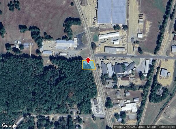  1615 N Vine, Magnolia, AR Parcel Map