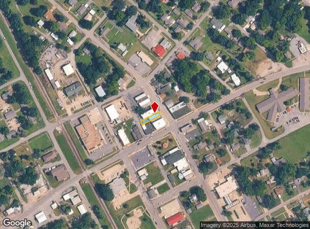 117 N Lee St, Fort Gibson, OK Parcel Map
