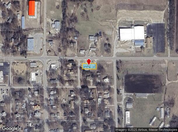 203 E 8Th St, Overbrook, KS Parcel Map